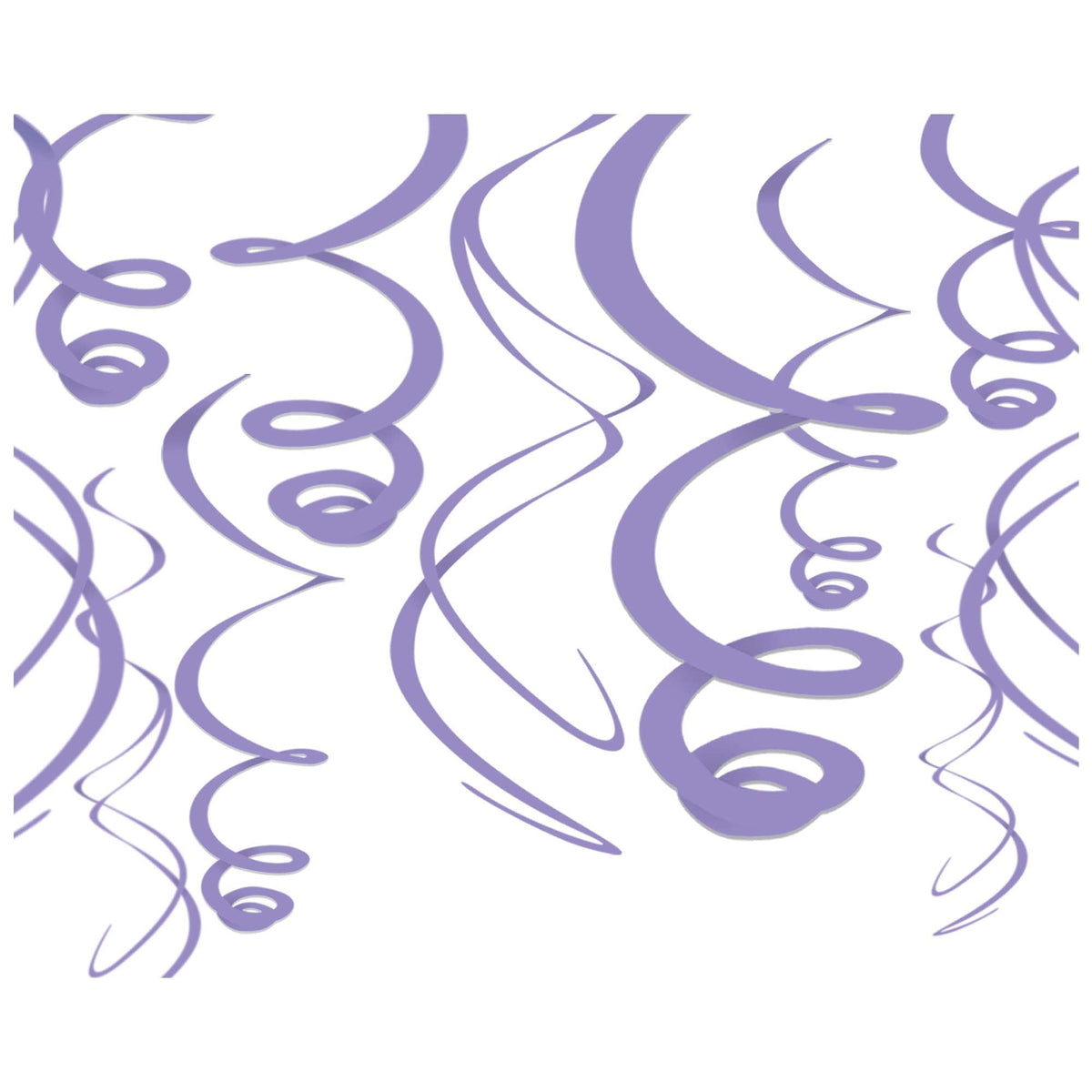 Deco Swirls - PL New Purple by Amscan from Instaballoons