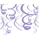 Deco Swirls - PL New Purple (12 count)