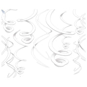 Deco Swirls - PL White by Amscan from Instaballoons