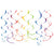 Deco Swirls - Rainbow by Amscan from Instaballoons
