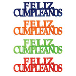 DecoPac Party Supplies Feliz Cumpleaños Script Cake Kit (48 count)