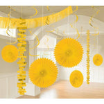 Decorating Kit - Yellow (18ct) - Amscan