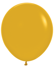 Deluxe Mustard 18″ Latex Balloons by Betallic from Instaballoons