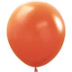 Deluxe Sunset Orange 18″ Latex Balloons (25 count)