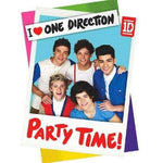 One Direction Postcard Invitation Kit (set of 8 with envelopes)