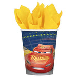 Disney Cars 3 9oz Cups (8 count) - Amscan