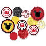Disney Mickey Mouse Forever Paper Fan Decorating Kit -Amscan