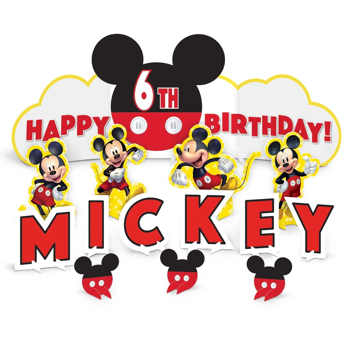 Disney Mickey Mouse Table Decorating Kit - Amscan