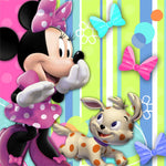 5" Beverage Napkins - Disney Minnie Mouse (16ct) - Amscan