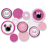 Disney Minnie Mouse Forever Paper Fan Decorating Kit - Amscam - Amscan
