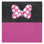 6.5" Luncheon Napkins - Disney Minnie Mouse (16ct) - Amscan