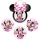 Disney Minnie Mouse Wall Cutout Decoration 6ct - Amscan