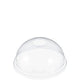 Clear Dome Lid with 1" Hole (100 count)