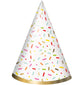 Donut Party Cone Hats (8 count)