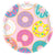 Donut Party Plates 9″ by Amscan from Instaballoons