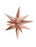 Rose Gold Starburst 40″ Balloon