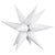 White Starburst 26″ Balloon