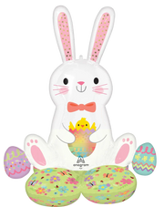 Easter Bunny Love Airloonz 45″ Foil Balloon by Anagram from Instaballoons