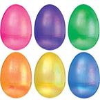 Easter Eggs Assorted 6ct - Amscan