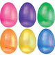 Easter Eggs Assorted 6ct - Amscan