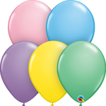 Pastel Assortment 9″ Latex Balloons (100 count)