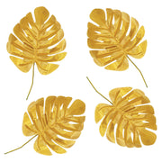 Fabric Gold Palm Leaves by Beistle from Instaballoons