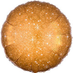 18" Round - Faux Sparkle Gold (10ct) - Anagram