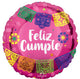 Feliz Cumpleaños Papel Picado 18″ Balloon