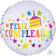 Feliz Cumpleaños Stars 17″ Balloon