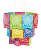 Fiesta Flag 20" Chandelier 1ct - Amscan