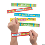 Fiesta Slap Bracelets 12ct by Fun Express from Instaballoons