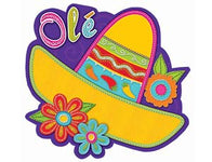Fiesta Sombrero Wall Cut-out 1ct - Amscan