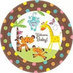 10.5" Paper Plates - Fisher Price Baby Shower (8ct) - Amscan