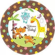 10.5" Paper Plates - Fisher Price Baby Shower (8ct) - Amscan