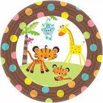 7" Paper Plates - Fisher Price Baby Shower (8ct) - Amscan