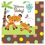 5" Beverage Napkins - Fisher Price Welcome Baby (16ct) - Amscan