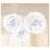 Fluffy Deco - White by Amscan from Instaballoons