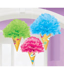 Fluffy Decorations - Sweet Shop (3ct) - Amscan