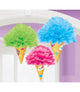 Fluffy Decorations - Sweet Shop (3ct) - Amscan