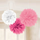 Fluffy Tissue - Baby Shower Girl (3ct) - Amscan