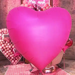 Fuchsia Heart 65″ Foil Balloon by Imported from Instaballoons