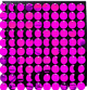 Shimmer Wall - Fuchsia Round - Portofino