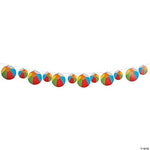 Fun Express Beach Bum Garland 6″ x 7′