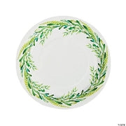 Fun Express Party Supplies Spring Greenery Paper Dinner Plates 9″ (8 count)