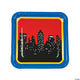 Superhero City Skyline Paper Plates 9″ (8 count)
