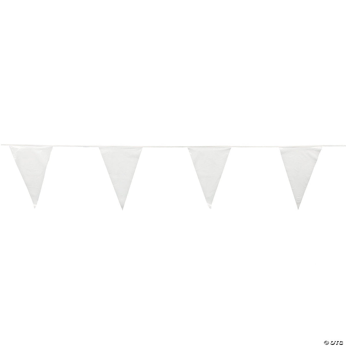 Fun Express White Pennant Banner 100′