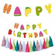 Tutti Frutti Birthday Paper Garland Set