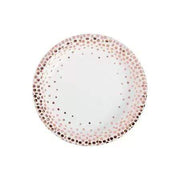 Fun Express White Rose Gold 7in Plates 7″ (8 count)