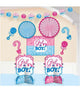 Gender Reveal 'Girl or Boy' Room Decorating Kit - Amscan