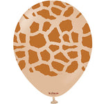 Giraffe Animal Print White Sand 12″ Latex Balloons by Kalisan from Instaballoons